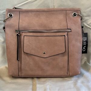NWT Bueno Mauve Shoulder Bag